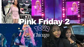 VLOG: Pink Friday 2 Tour CHICAGO (my best friend got me outside)