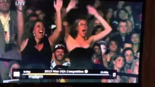 2013 Miss America Wardrobe Malfunction