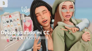 ☁️ FEMALE CC FOLDER | Los Sims 4 Contenido Personalizado