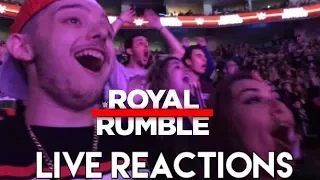 WWE ROYAL RUMBLE 2018 Men’s and Women’s LIVE REACTIONS