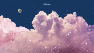 Purple sky with shining moon ambience ☁✨ Design making tutorial