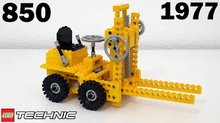 Я И ЕСТЬ ЛЕГО ТЕХНИК: Вилочный Погрузчик 850 1977 года – Легенды LEGO Technic – Обзор №31