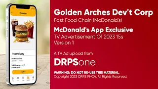 McDonald's App Exclusive TV Ad Q1 2023 15s (Philippines, Version 1)