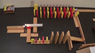 Dominoes and Fire