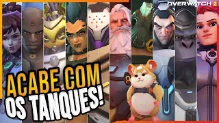 OS MELHORES COUNTERS PARA CADA TANQUE! | Guia do Overwatch 2