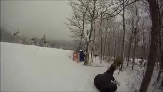 First Time Snowboarding Fall Compilation