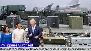 Hundreds of Containers of US Arms and Missiles Land in the Philippines
