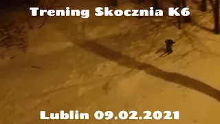 Trening na Skoczni K6 w Lublinie 09.02.2021