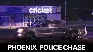 Grappler device ends police chase in Phoenix, Glendale