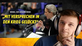 Альтернативный взгляд. Речь Алис Вайдель (AfD) о России и Украине | Немецкий бундестаг 27 февраля