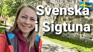 Språkpromenad i vackra Sigtuna juni 2022