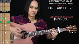 Rewrite The Stars Guitar Cover Acoustic - James Arthur Anne Marie 🎸 |Tabs + Chords|