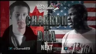 KOTD - Rap Battle - Charron vs DNA | #WD4
