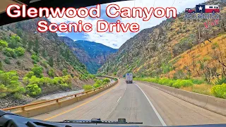 Glenwood Canyon Colorado I-70 Scenic Drive