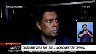 Level 3 lockdown | Customers queue as liquor stores open for business: Johannesburg