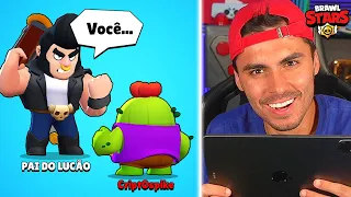 Meu PAI falou com o CRIPTOSPIKE... Brawl Stars!!