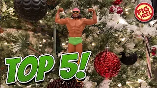 Top 5 Holiday Wrestling Action Figures/Items! WWE, WWF, WCW, AEW!