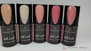 NEW: Natural Gel Lack Colours - Juliana Nails