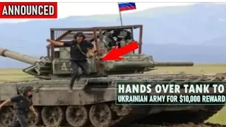 Russian soldier surrenders with his tank for $10000 ; more Russian defectors#ukrainewar#surrender