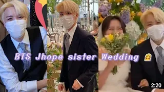 BTS j-hope sister mejiwoo wedding video 💕💕💕💜