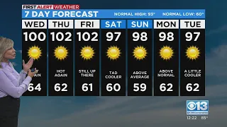 Tuesday Afternoon Forecast - July 19, 2022