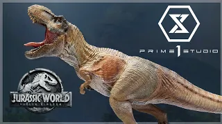 2022 Prime 1 Studio 1/38 Tyrannosaurus Rex Review!!! Jurassic World Fallen Kingdom!!!