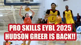 Hudson Greer Jaylen Lawal Jeremiah Green  2025 Pro Skills EYBL vs Urban DFW  and Trent Payne