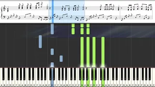 ♫ Scorpions - Wind Of Change (Slow for learning) - Piano Tutorial