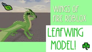 LeafWing Model | WoF EA Roblox Development