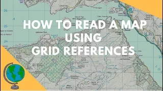 How to read Maps - Grid References (Geography Skills)