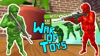 БИТВА ИГРУШЕЧНЫХ СОЛДАТИКОВ В ДОМЕ | War Of Toys