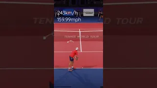 Tennis World Tour 2 - Fastest serve in the game by John Isner