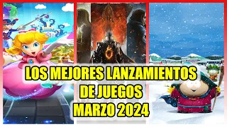 ✅️ LOS MEJORES LANZAMIENTOS DE JUEGOS PARA MARZO 2024