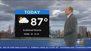 Scattered Showers, Thunderstorms Possible Wednesday Night