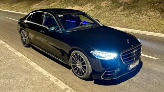 New MERCEDES S-CLASS (2021) - crazy DIGITAL lights test & demonstration (Best lights in the world?)