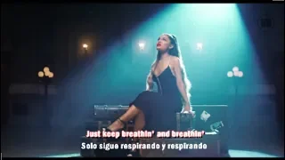 Ariana Grande - Breathin [Lyrics y Subtitulos en Español] Video Official