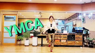 YMCA Line Dance / 정은영 라인댄스 (Demo) / Beginner - 신학기 수업 강추😘