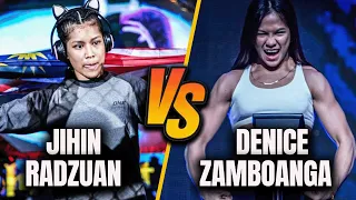 INTENSE Women's MMA Firefight 🔥 Denice Zamboanga vs. Jihin Radzuan
