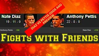 Nate Diaz vs Anthony Pettis Odds and Preview UFC 241