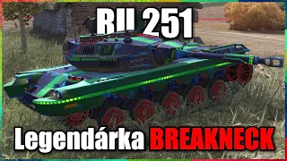 RU 251 - Nová legendárka "Breakneck" | WoT Blitz