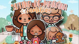 ¡Rutina de Mañana Familiar!🍳👨‍👩‍👧‍👧🌟| | con voz🎙| | TocaCatt 🏄‍♀️