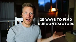 10 ways to find quality subcontractors for your contracting business!