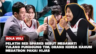 Jawaban Megawati Hangestri Saat Ditanya Pakai Hijab || Pelatih Red Spark Jawab Kenapa Dia Main Full