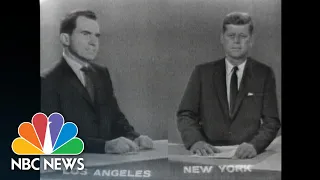 Kennedy And Nixon Had A Remote Debate In 1960. Here’s What It Looked Like. | NBC News NOW