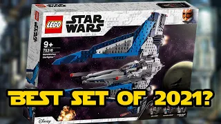 Is this the best LEGO set of 2021?? ( LEGO Mandalorian Starfighter review)