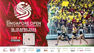 84th Singapore Open Track & Field Championships 2024 (Day 2 - Afternoon Session)