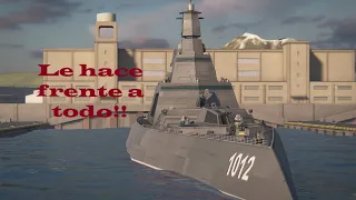 ATENTOS A ESTE ACORAZADO!! PUEDE CON TODO!! TREMENDAS PARTDAS! USS Massachusetts - Modern Warships