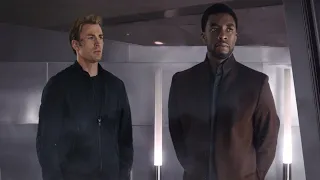 Steve y Bucky en Wakanda - Escena Post-Créditos - Capitán América: Civil War CLIP 4K Español Latino