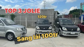 Top 3 jolie hơn 100tr có 7 chỗ đi chơi cả gia đình.