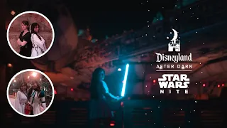 let's go to star wars nite 2024! • disneyland vlog